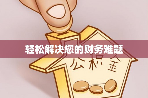 巴州轻松解决您的财务难题