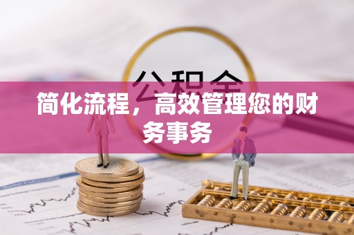 巴州简化流程，高效管理您的财务事务