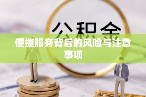 巴州便捷服务背后的风险与注意事项